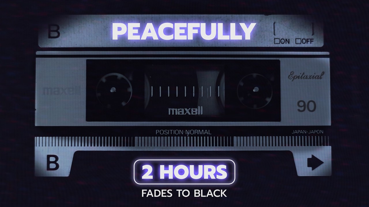 This Tape Helps You Sleep 🌌 | 2 Hours of Deep Sleep Ambient | Vintage Synth & Analog Tape Soundscape
