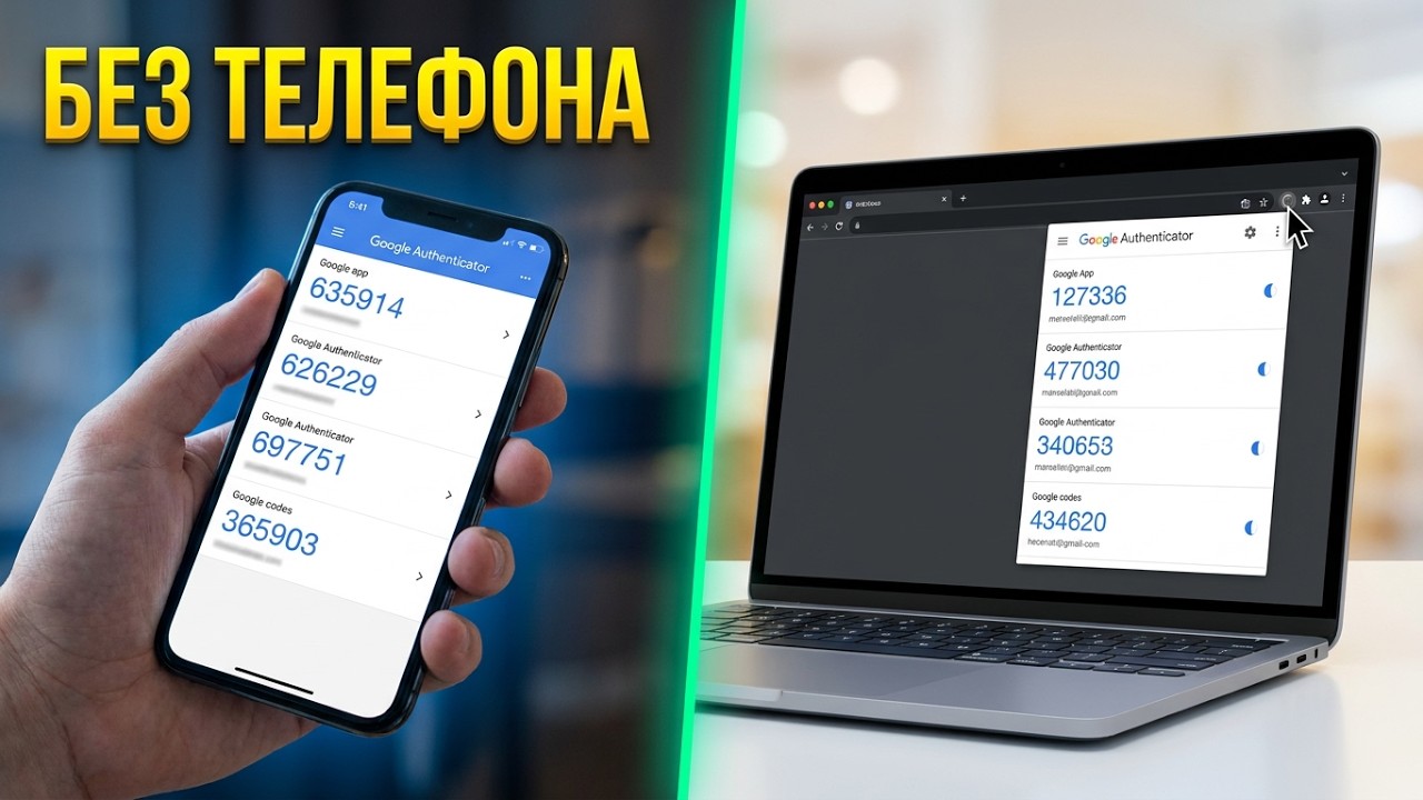 Google Authenticator - Для Работы с Компьютера Ноутбука | Инструкция