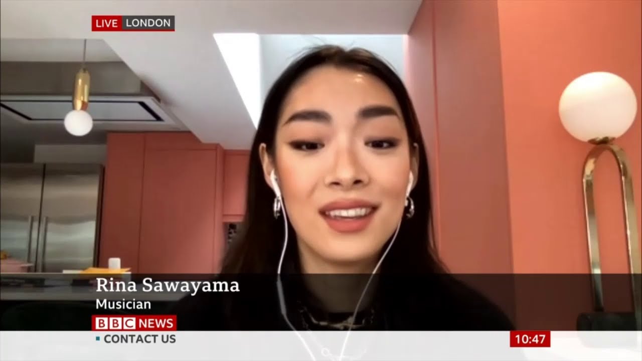 Rina Sawayama on BBC News (25th February 2021)