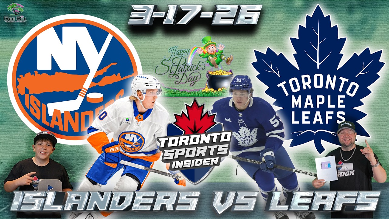 New York Islanders vs Toronto Maple Leafs LIVE 🔴 | NHL LIVE Stream Reaction & Play By Play