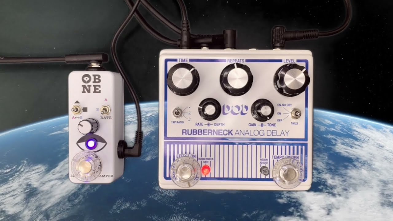 DOD Rubberneck Analog Delay with Old Blood Noise Expression Ramper