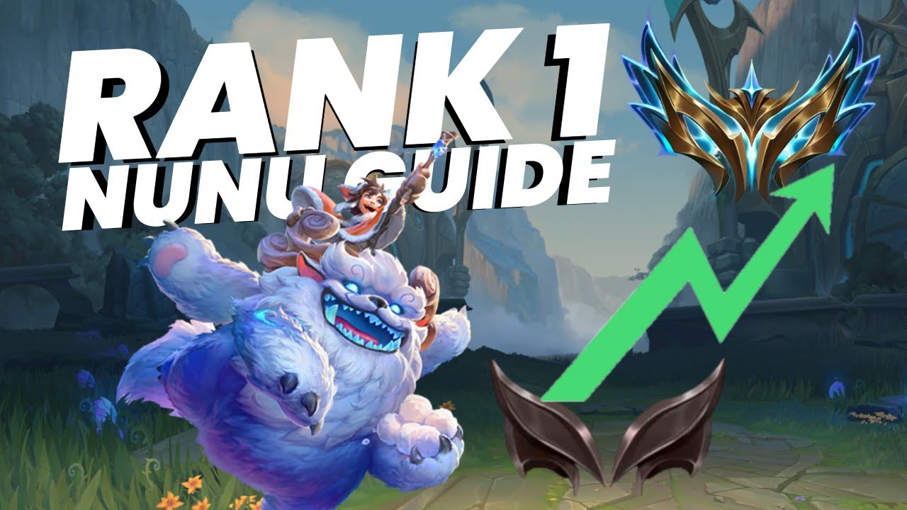 How I hit rank 1 and won $13,000 from playing Nunu and Willump| Rank 1 Nunu guide