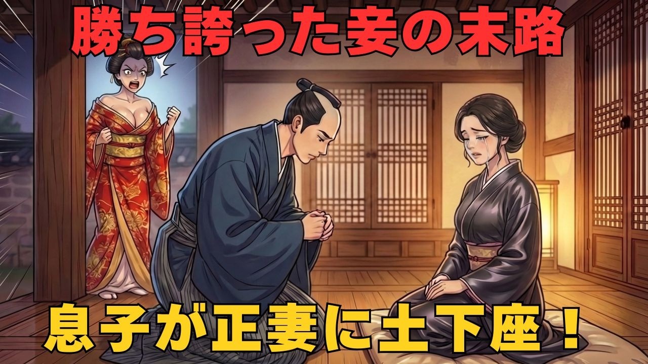 「産みの母はあの妾ですが…」大出世した息子が実母を捨て、正妻に土下座して放った衝撃の一言 | 黄昏の恋物語｜野談｜昔話｜いきさつ｜笑い話