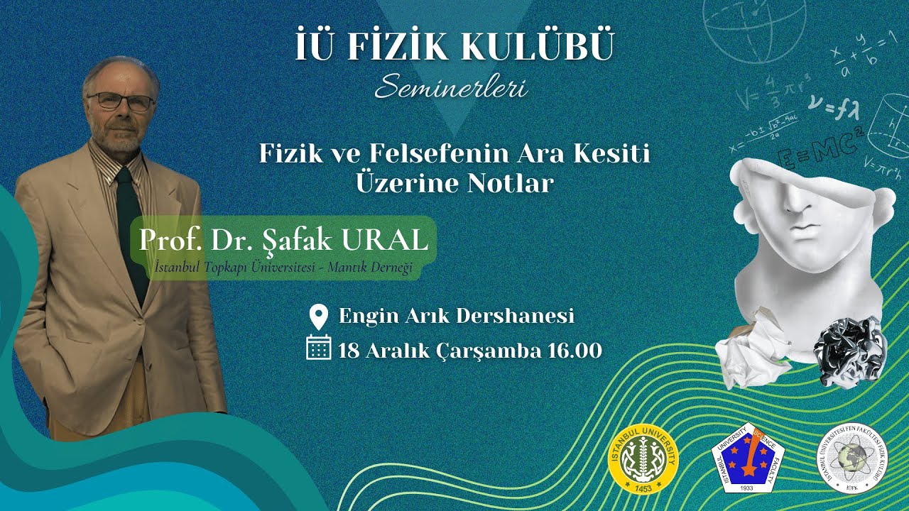 Fizik ve Felsefenin Ara Kesiti Üzerine Notlar | Prof. Dr. Şafak URAL