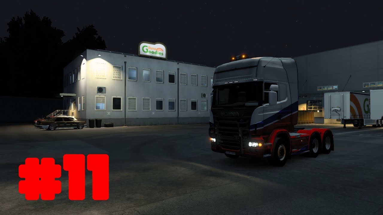 Euro Truck Simulator |#11| (Limonáda)- Z Viedne do Kolínu