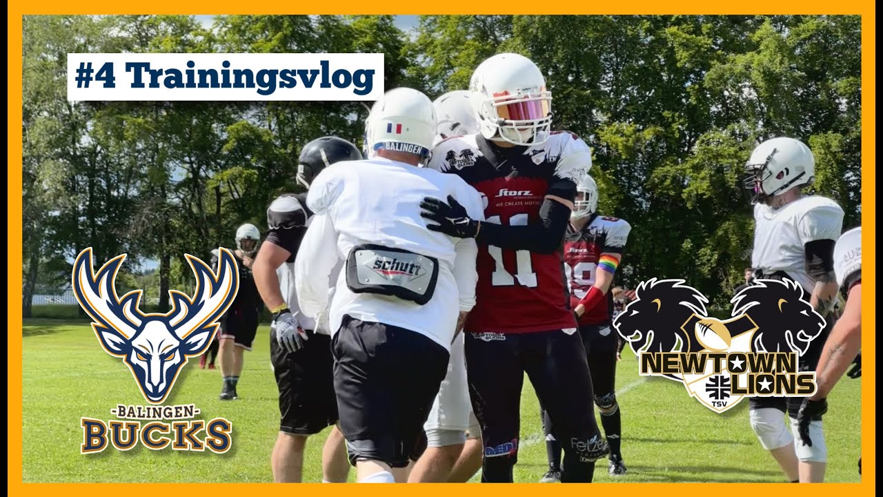 Gemeinsames Scrimmage | #4 Trainingsvlog | Training mit den Newtown Lions