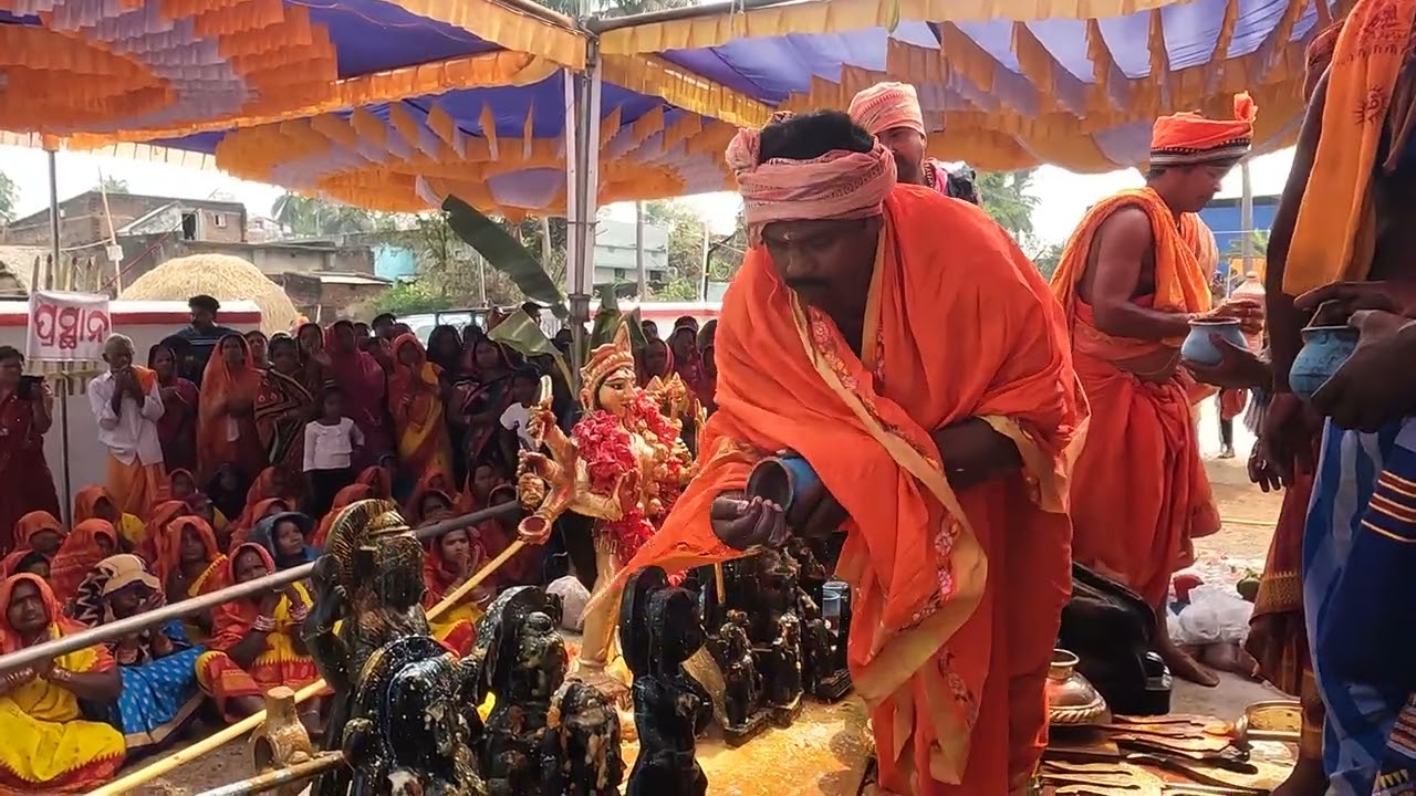 ତନରଡା ମା' କାଳୀଙ୍କ ଦୁର୍ଲଭ ସ୍ନାନ ନୀତି | ସ୍ନାନ ମଣ୍ଡପରେ ମା'ଙ୍କ ଅଭିଷେକ | Tanarada Maa Kali Snana Niti 🚩