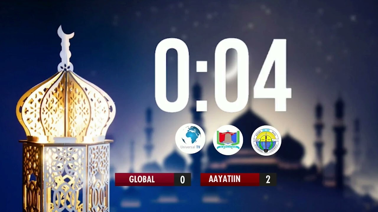 Tartan aqooneedka Dugsiyada sare ee Gobolka Banaadir GLOBAL VS AAYATIIN 03 03 2026