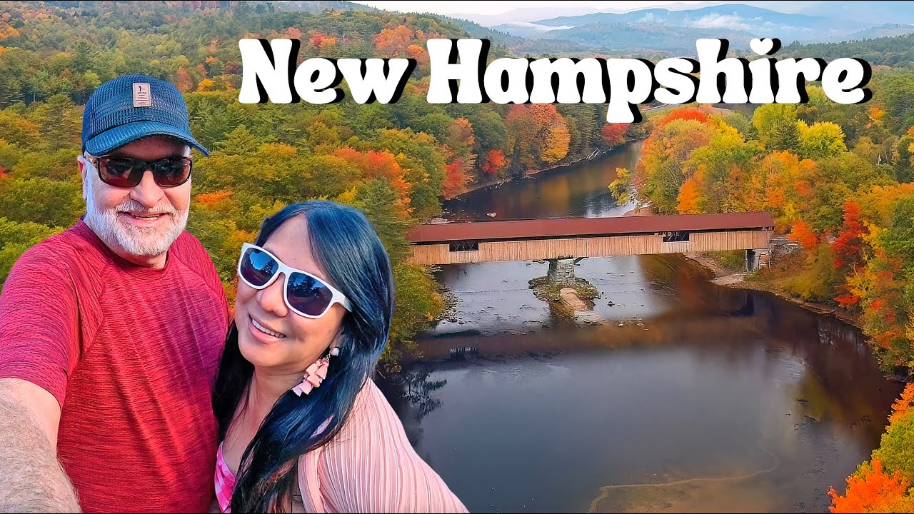 🍁🍂Fall Colors Explosion: NH's Kancamagus Highway 🍁🚗 @ohmaitravels7829⛷️