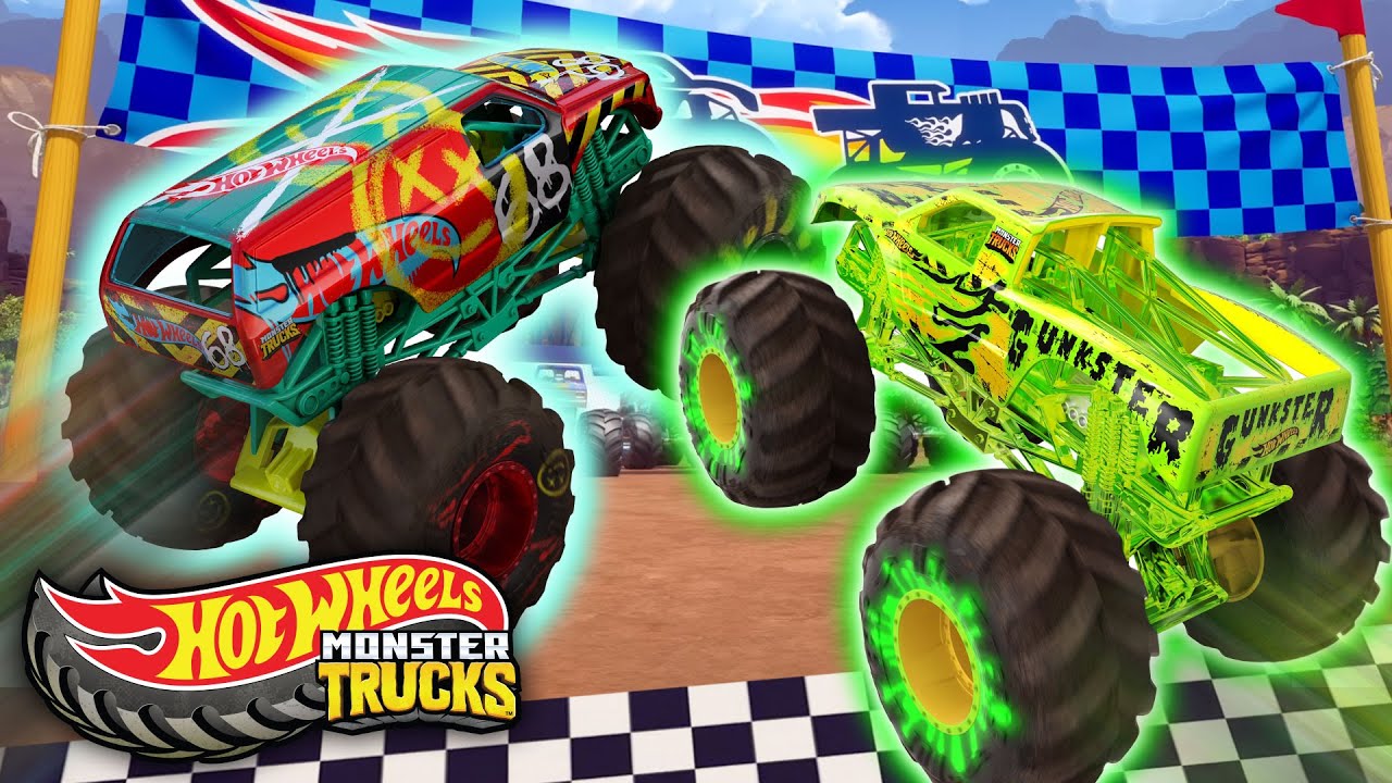 Hot Wheels More EPIC Monster Truck Adventures | Camp Crush