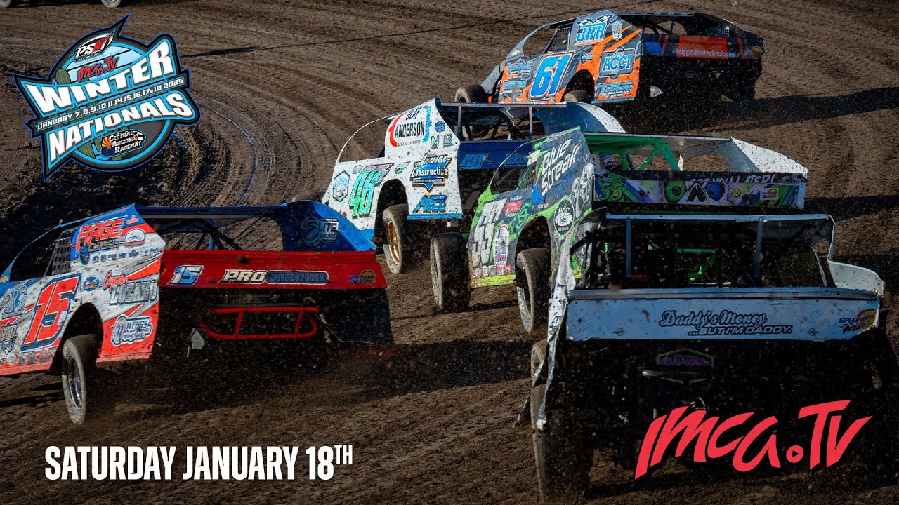 www.imca.tv | LIVE LOOK-IN | Central Arizona Raceway | Casa Grande, AZ | January 18th 2025