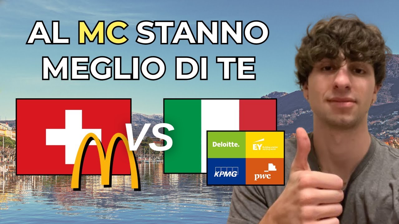 Quanti italiani vivono meglio di un lavoratore del Mc in Svizzera?
