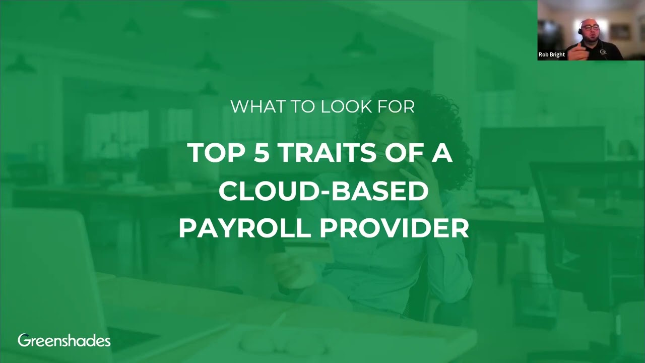 Moving to the Cloud? Start with Dynamics GP Payroll - Webinar