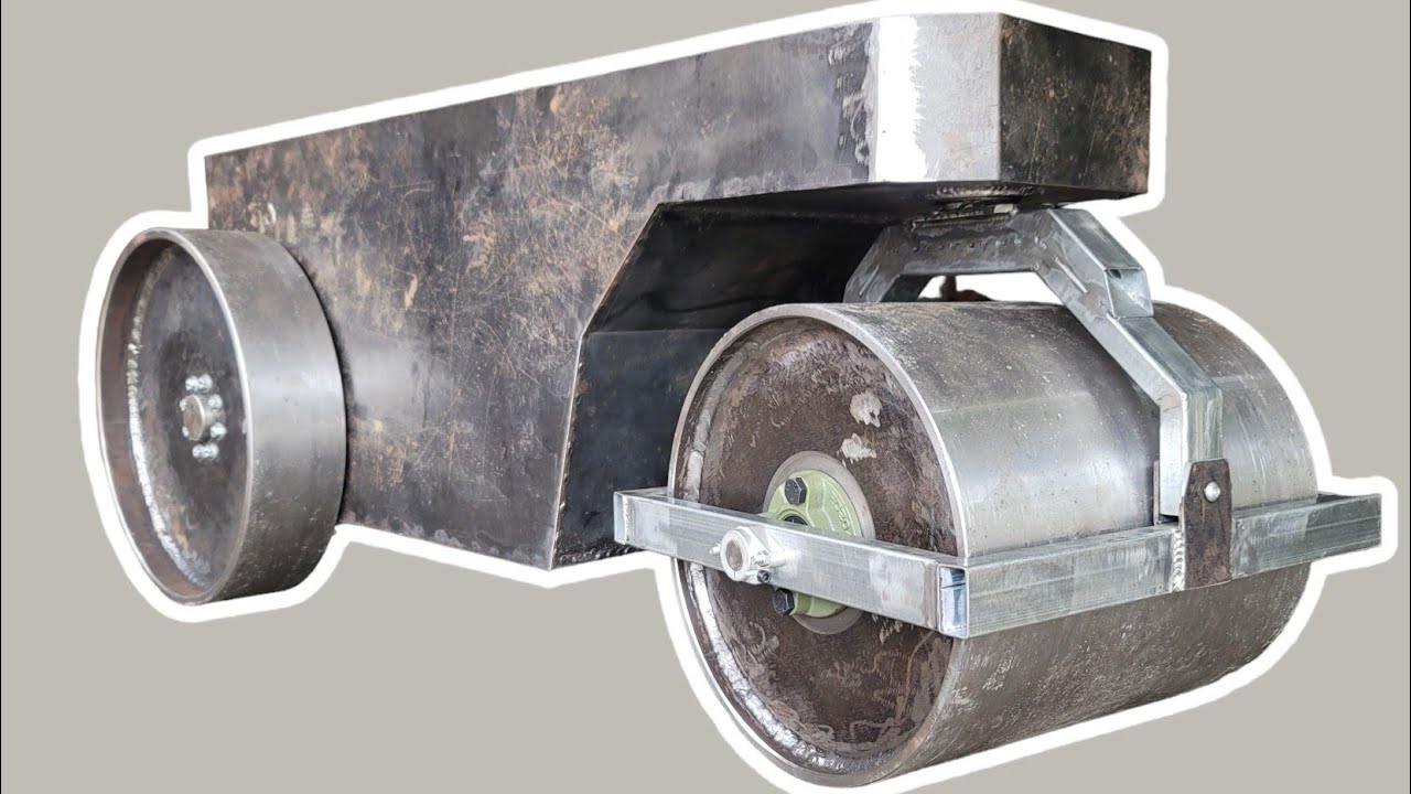 homemade road roller, part 2 | rc action homemade