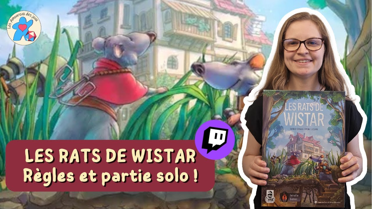 Les rats de wistar - Règles et partie solo