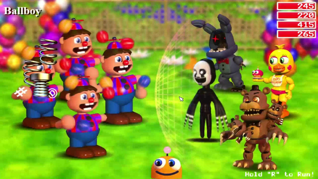 [FNAF World] How to get to Pinwheel circus (Jump/Area 6)