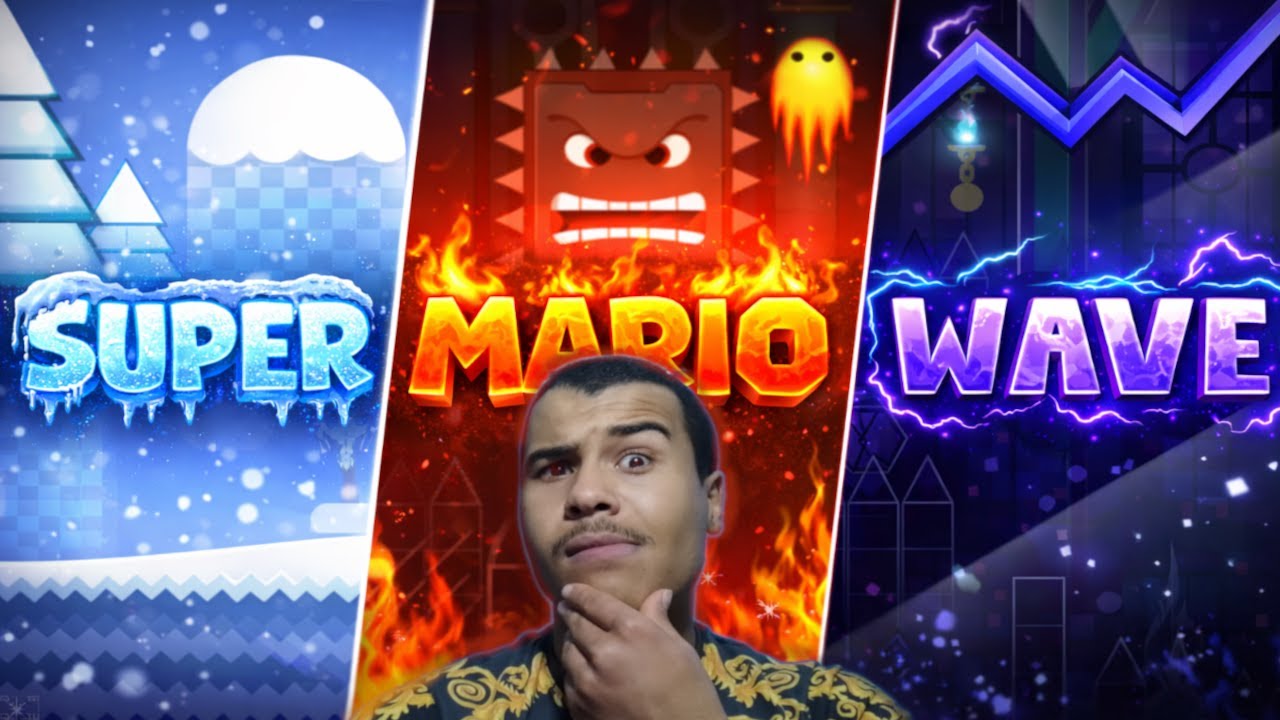 هل أقدر أختّم INSANE DEMON في أقل من 1000 محاولة؟! 🤯🔥| Geometry Dash SUPER MARIO WAVE