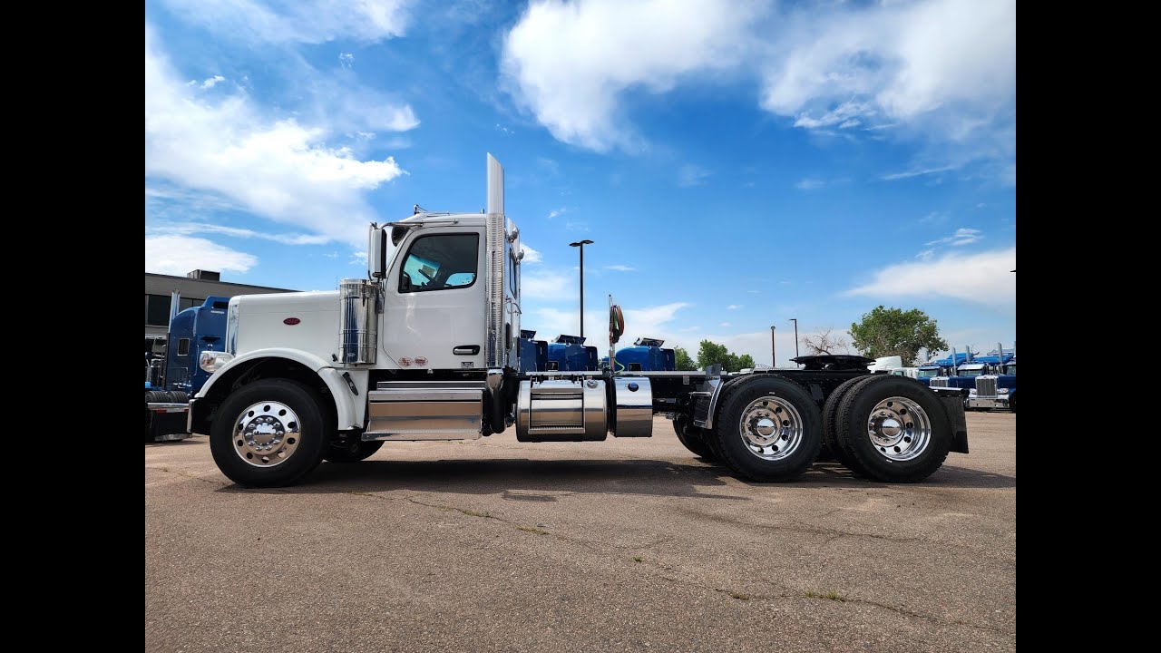 Available! 589 Short Hood day cab.