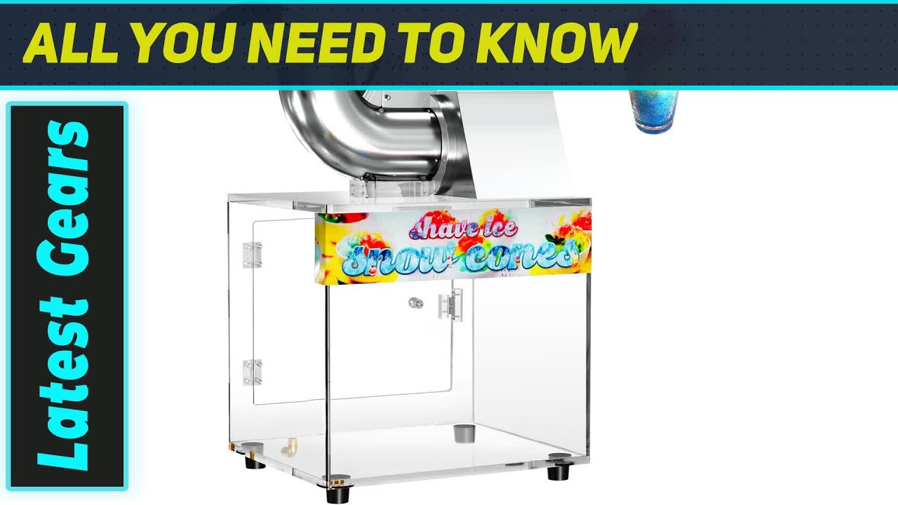 48L Snow Cone Machine: The Ultimate Summer Treat