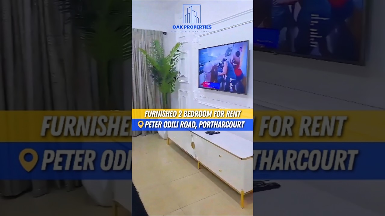 [For Rent] Furnished 2 Bedroom Apartment In Golf Estate At Peter Odili Road, Portharcourt 