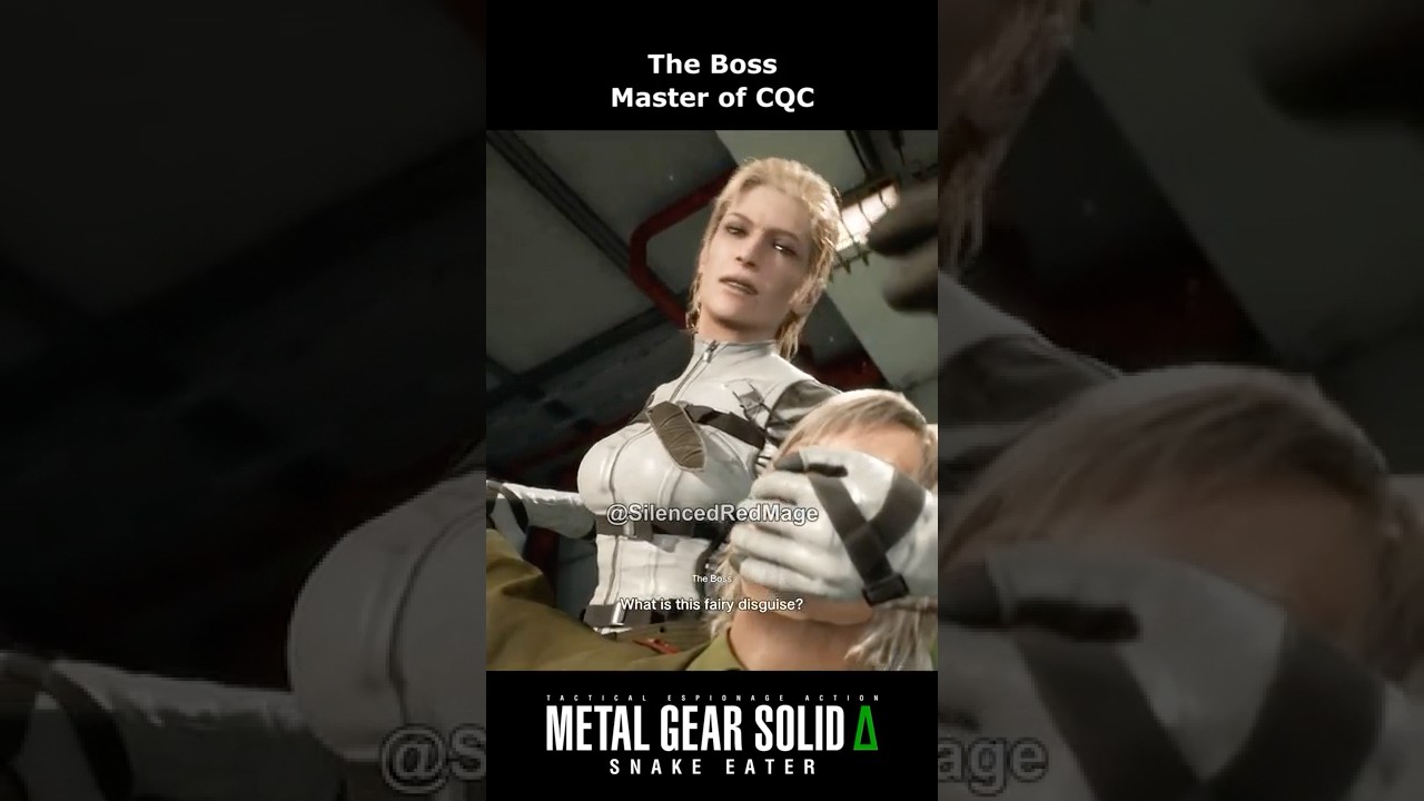 The Boss: Master of CQC #metalgearsolid #mgs3