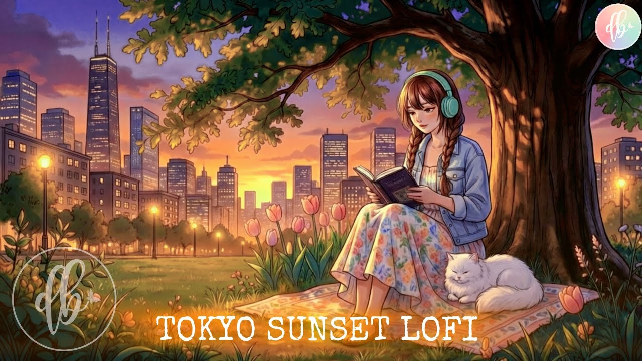 Tokyo Sunset Jazz 🌆 | Japanese Lofi Beats to Relax & Study Live