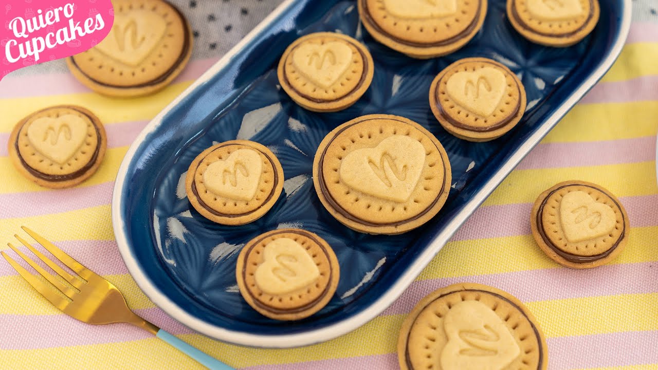 GALLETAS TIPO NUTELLA BISCUITS 😍 | QUIERO CUPCAKES
