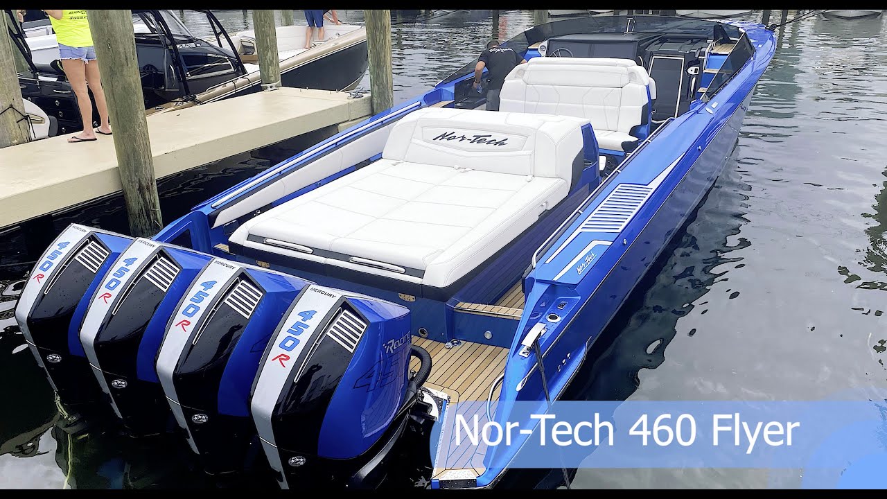 Nor-Tech 460 Flyer At 2020 Florida Powerboat Club Key West Poker Run