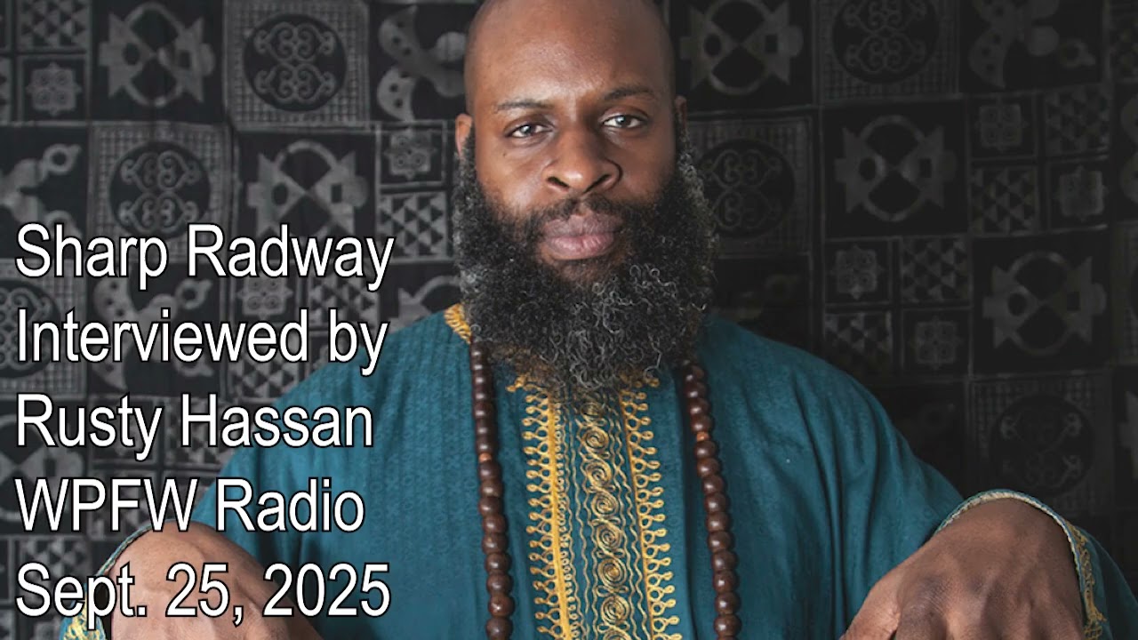 Pianist Sharp Radway Interviewed by Rusty Hassan at WPFW