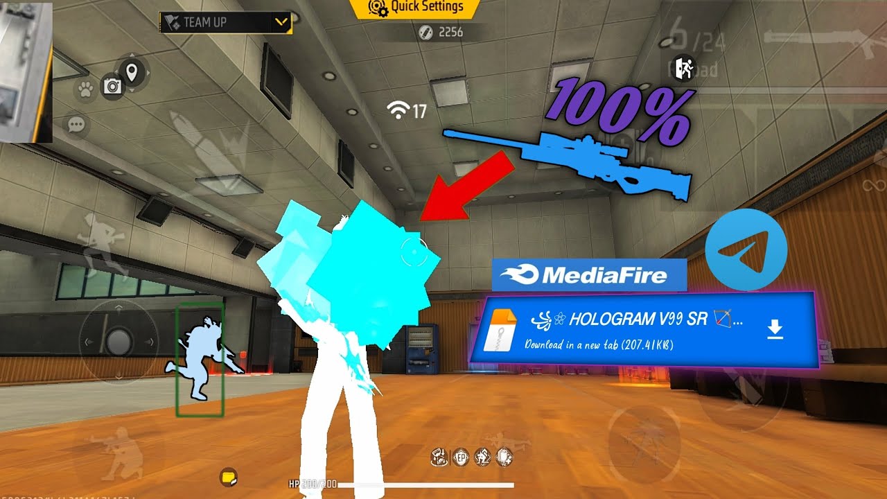 HOLOGRAM 100% 💙 MAIN ID SAFE 💯 ALL SERVER SAFE 🪄 BAN & BLACKLIST FIX 🎃