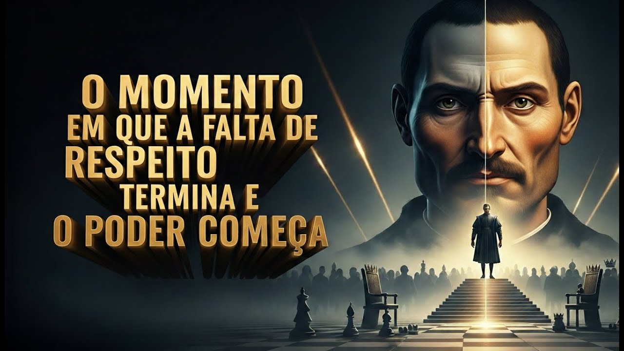 Quando Você Aprende Isso, a Falta de Respeito Acaba — E o Poder Começa (Maquiavel)