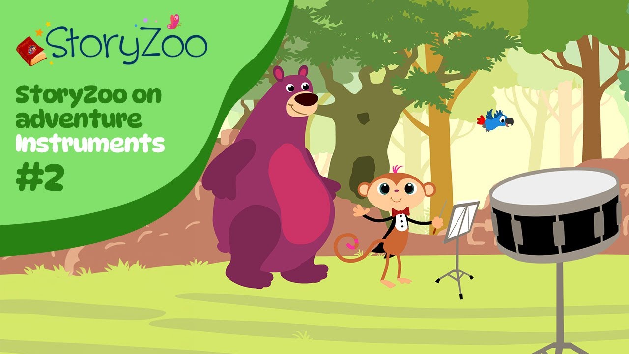 StoryZoo Adventures 😁 | Instruments - the Snare Drum 🥁 | Educational Video's for Children