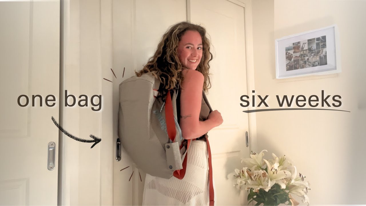 what i’m packing for bali | 6 weeks backpacking with one bag