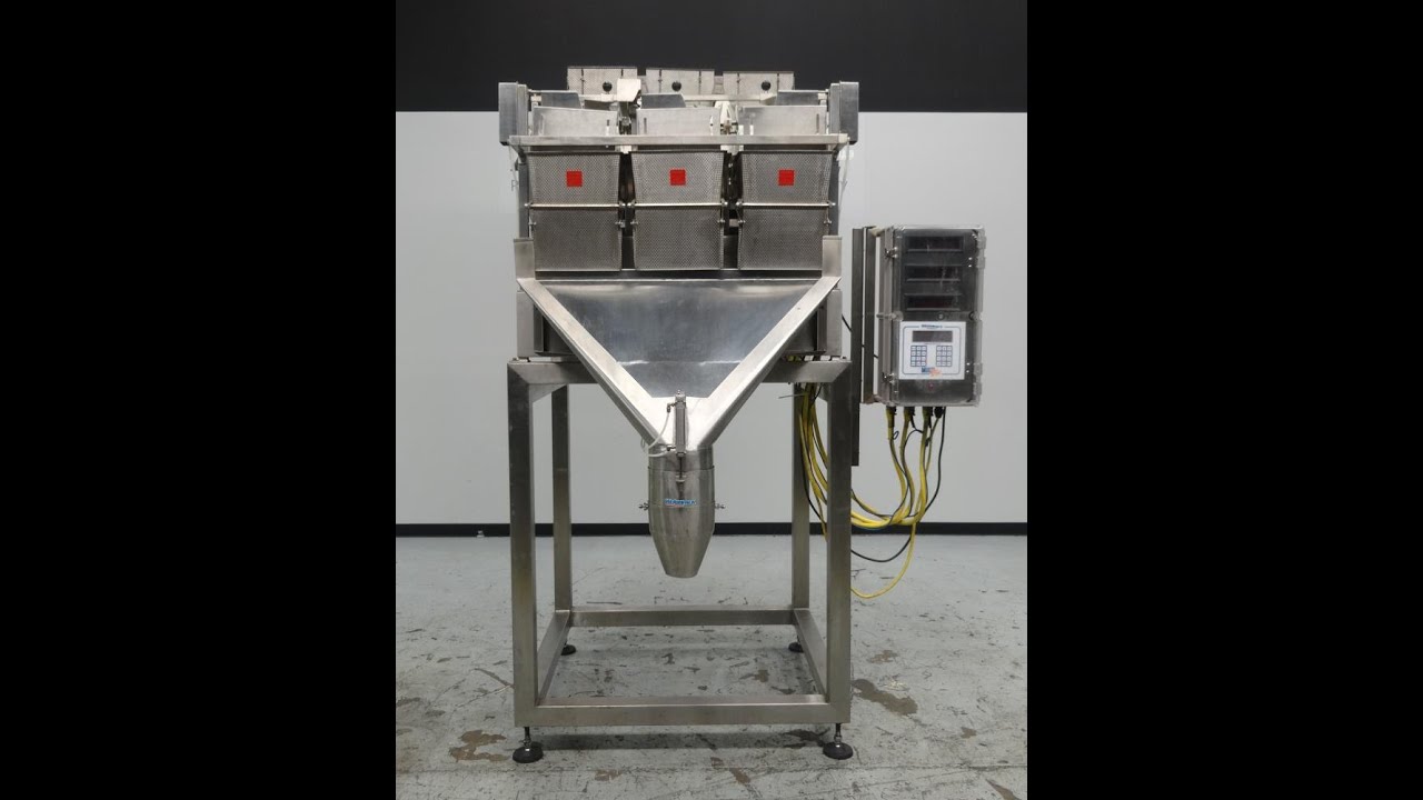Used- WeighPack Systems Model AEF 7 Linear Bucket Scale - stock#  71307001