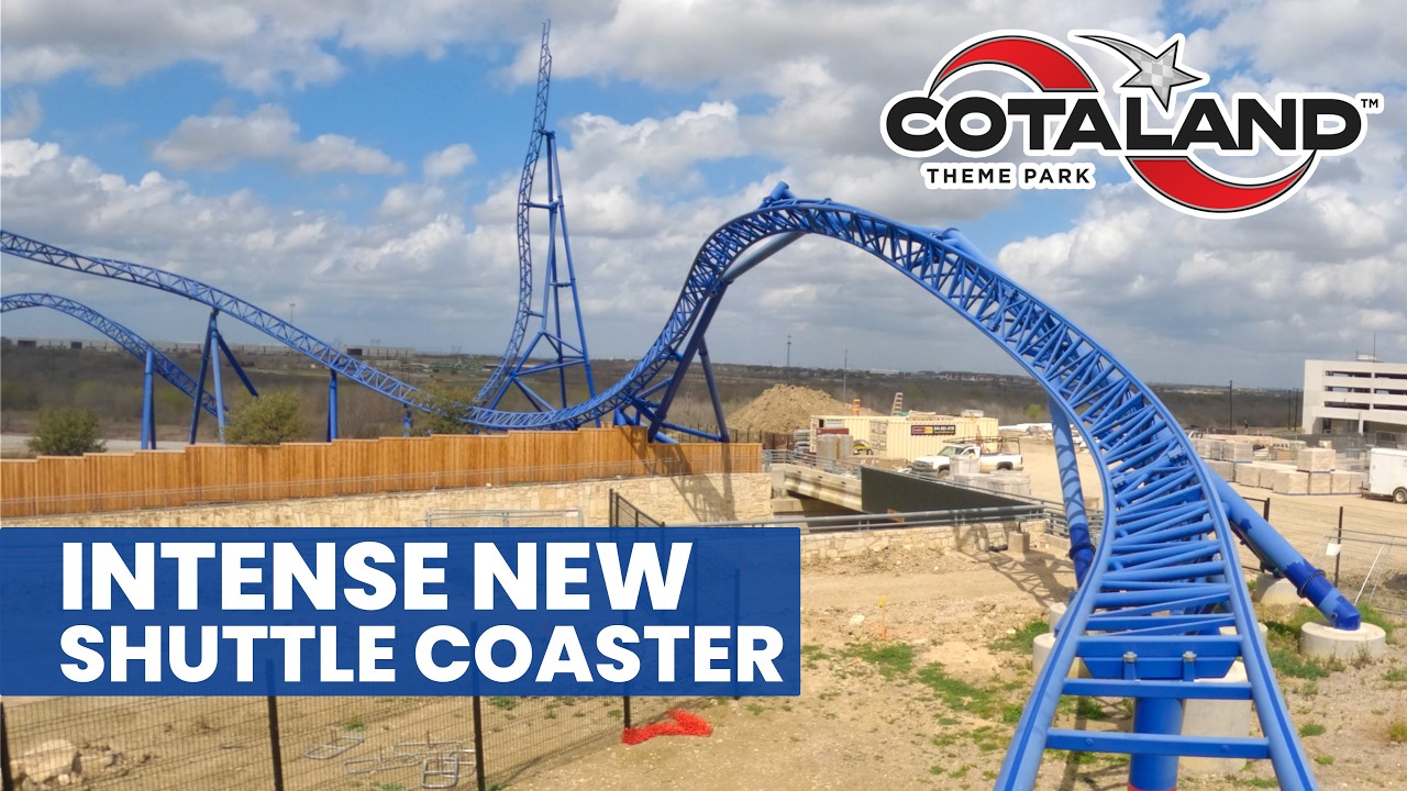 Palindrome Front Row POV Cotaland's Intense, Fast Paced Gerstlauer Infinity Coaster - New for 2026