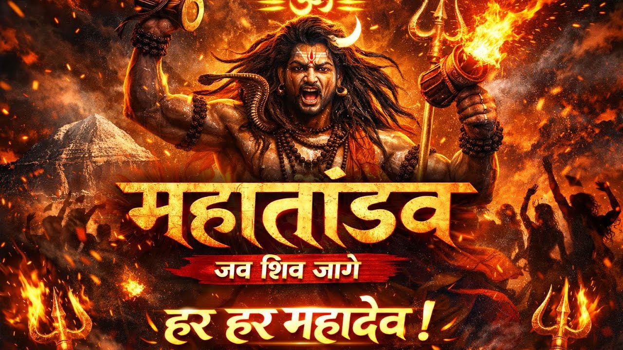🔱 महातांडव – जब शिव जागे | New Shiv Tandav Song 2026 | Powerful Mahadev Song | Akash AI Beats
