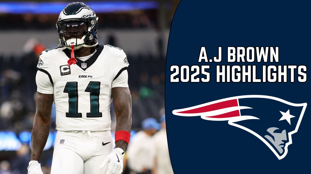AJ Brown Highlights 🔥 | Welcome to the Patriots