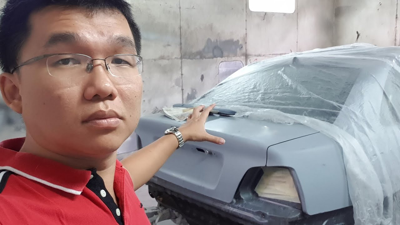 Repainting the Waja Week 1 - Full sand down and primer | EvoMalaysia.com