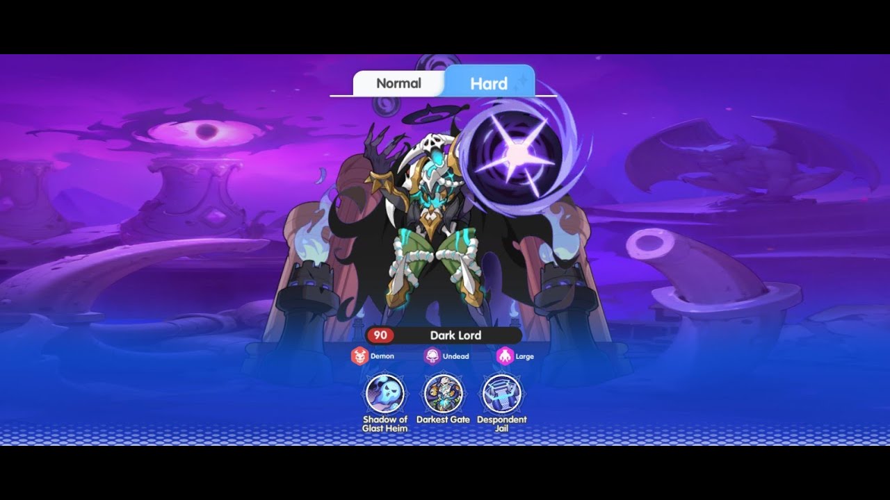 Ragnarok :Back To Glory ( Shadow Hell - Dark Lord ) Normol Mode
