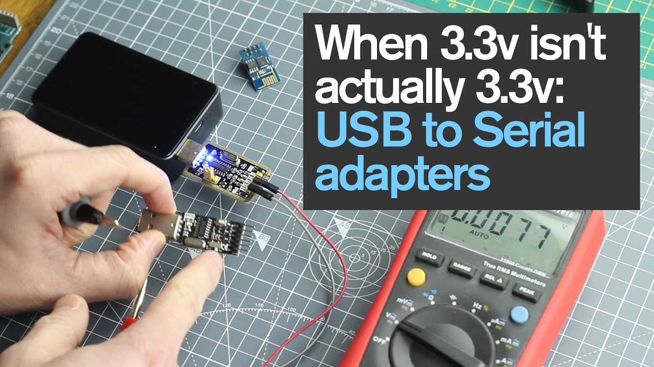 Когда 3,3 В на самом деле не 3,3 В: адаптеры USB-Serial