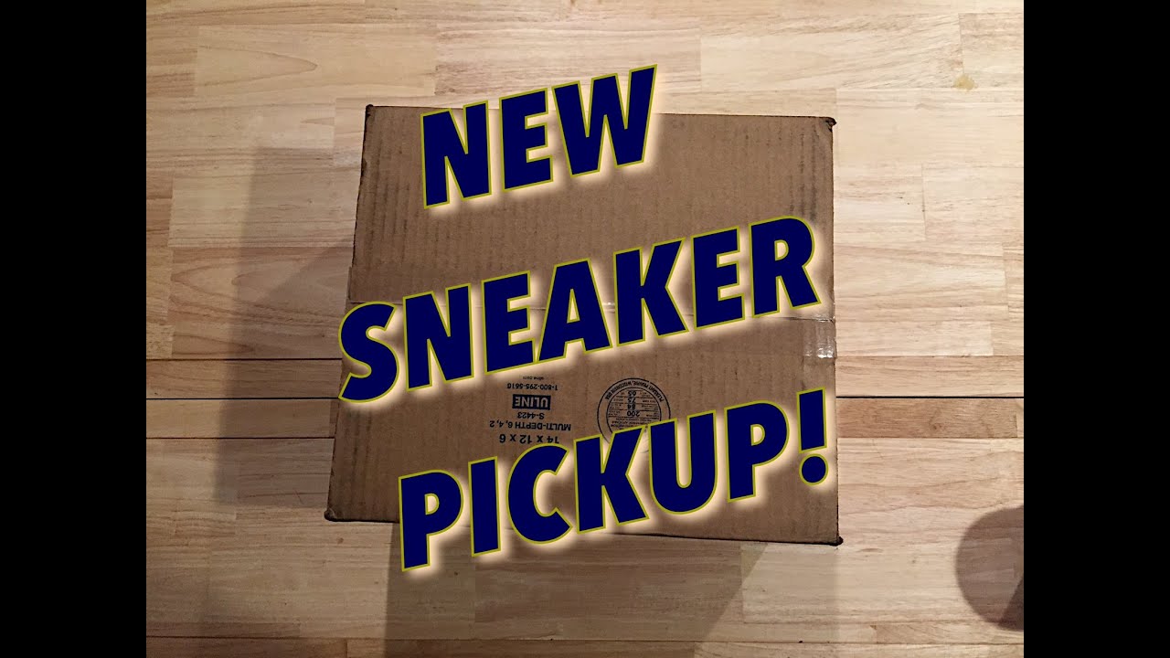 NEW SNEAKER PICKUP!