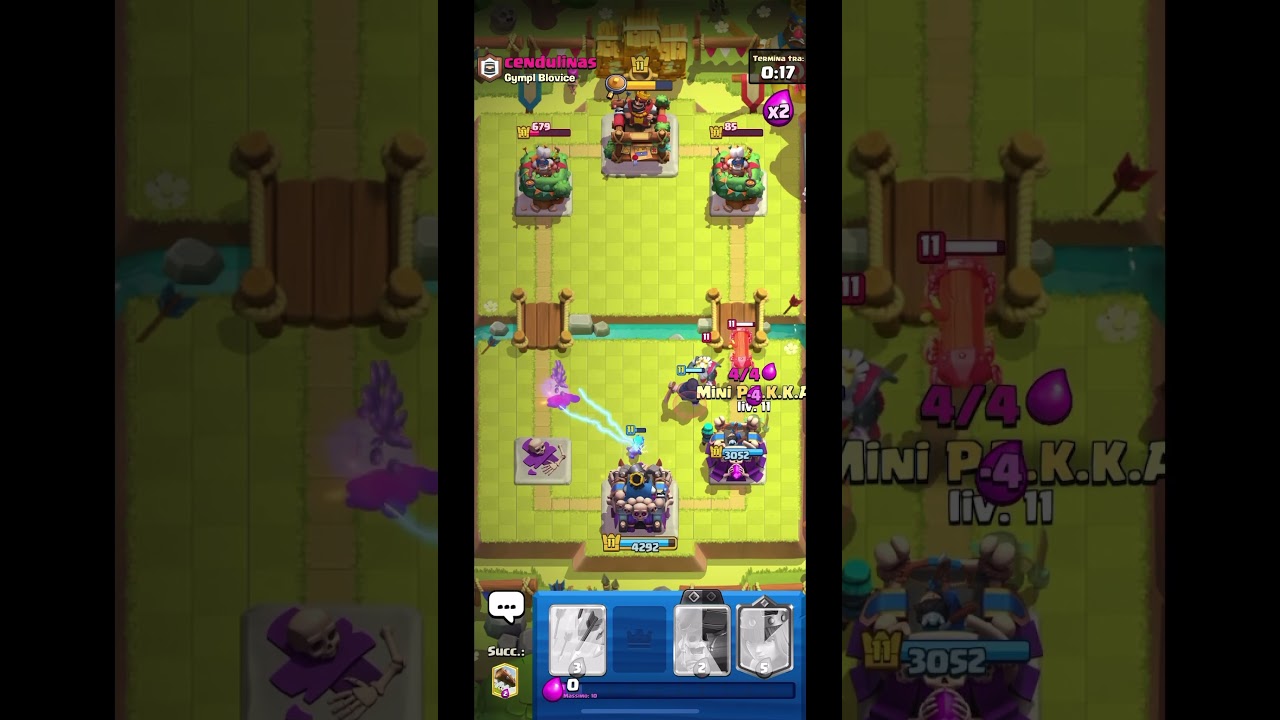 SPACCAMURO QUEEN SENZA MK 💀✅ Clash Royale ITA #clashroyale #clashroyaleita #viralvideo