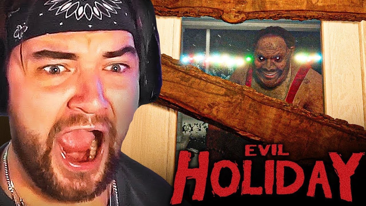 THESE JUMPSCARES ARE NEXT LEVEL… I NEED HELP | Evil Holiday
