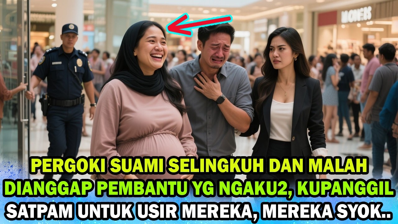 AWALNYA DIANGGAP PEMBANTU, KUBUAT SUAMI BERSUJUD SAAT TAHU AKU ANAK PEMILIK MALL #novelromantis