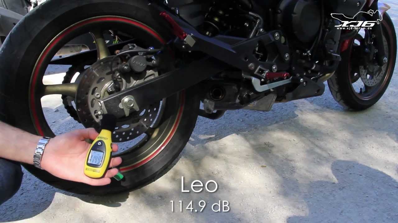 XJ6 / FZ6R Soundcheck Original, Fresco, Ixil, Leovince