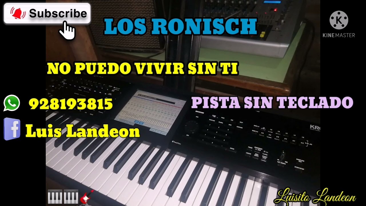 Los ronisch - no puedo vivir sin ti 