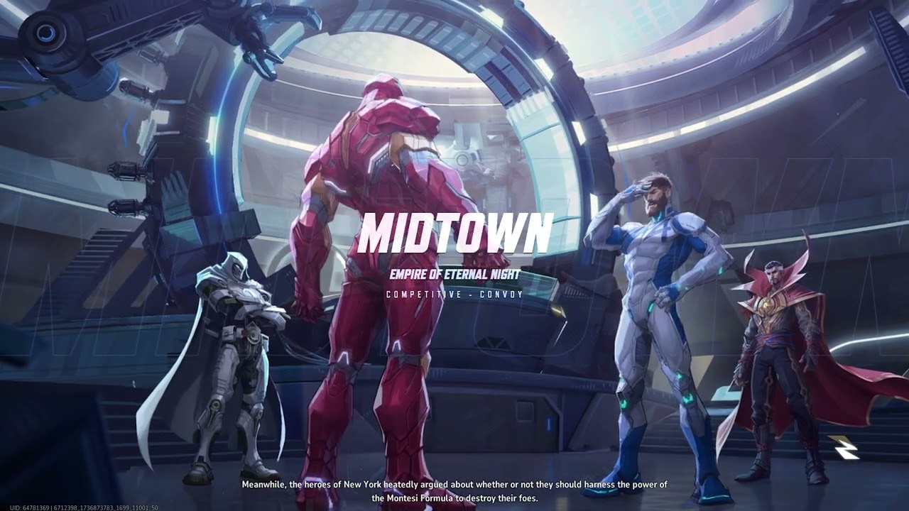 Marvel Rivals | Empire of Eternal Night (Midtown - Defend) | Loading Screen + OST