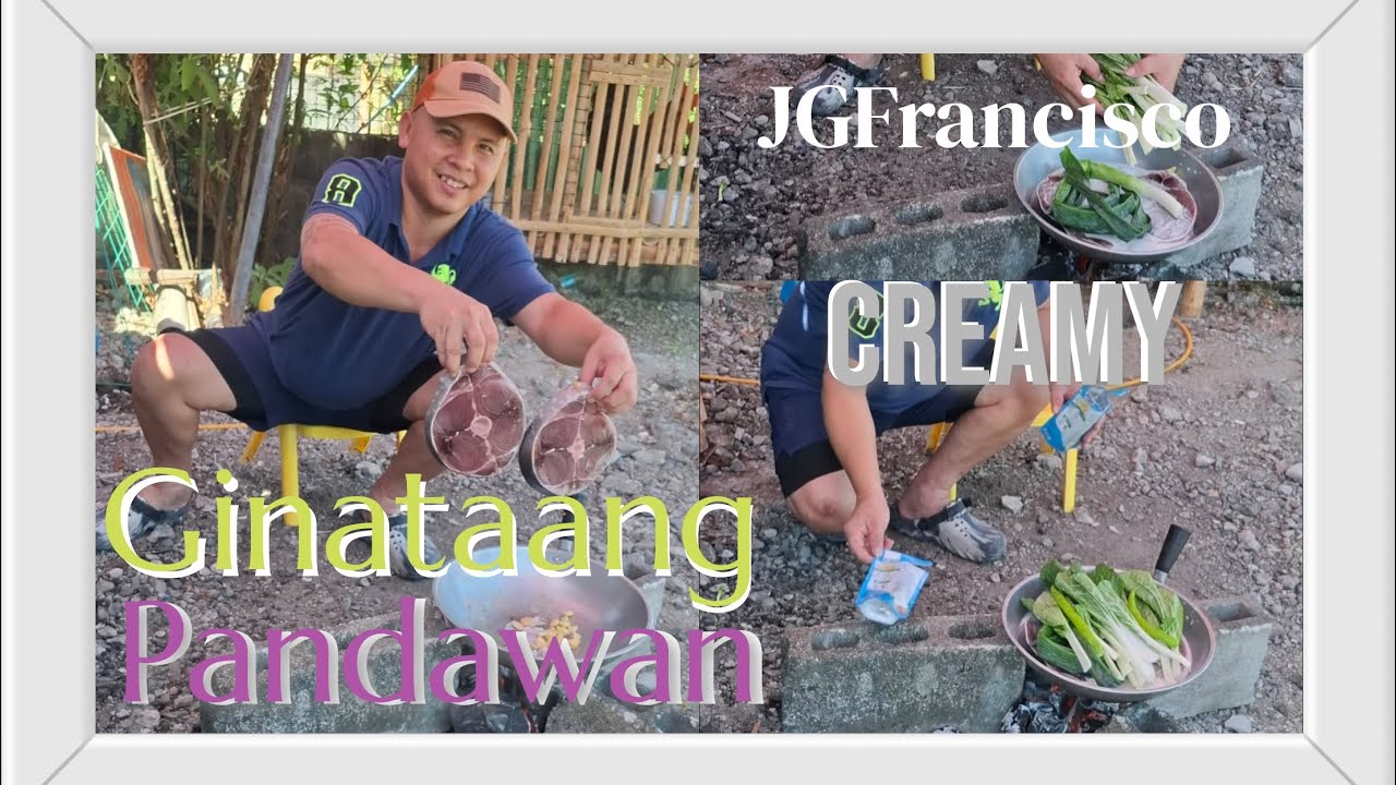Creamy GINATAANG tulingan/pandawan sa likud bahay... 