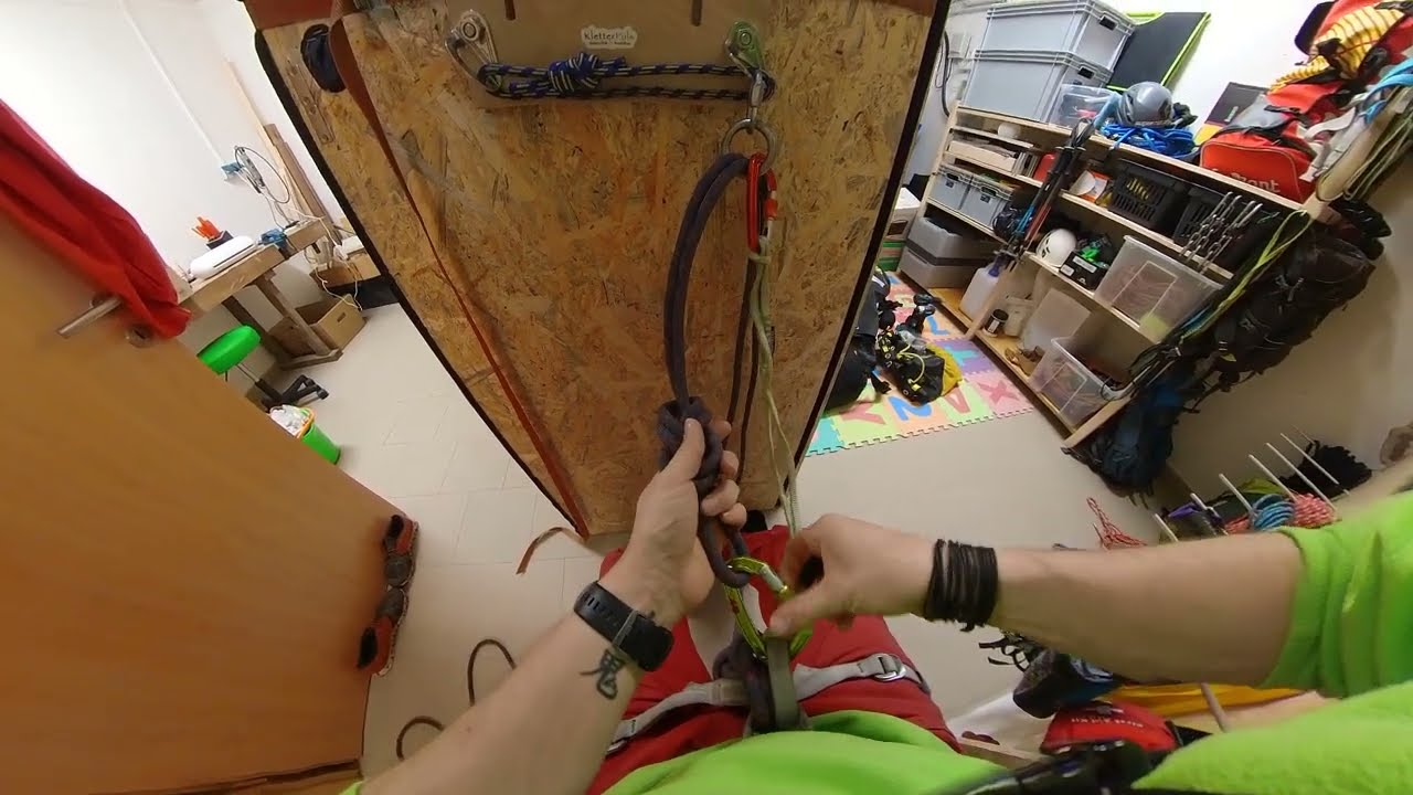 Umf&auml;deln am Umlenker (franz&ouml;sische Methode) - Sportklettern - KletterPuls