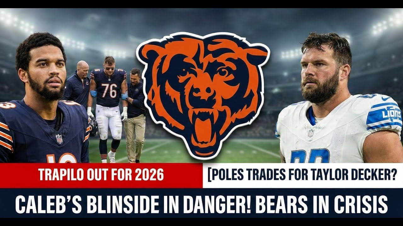 5 mint ago: Ryan poles shocks chicago! new left tackle revealed?
